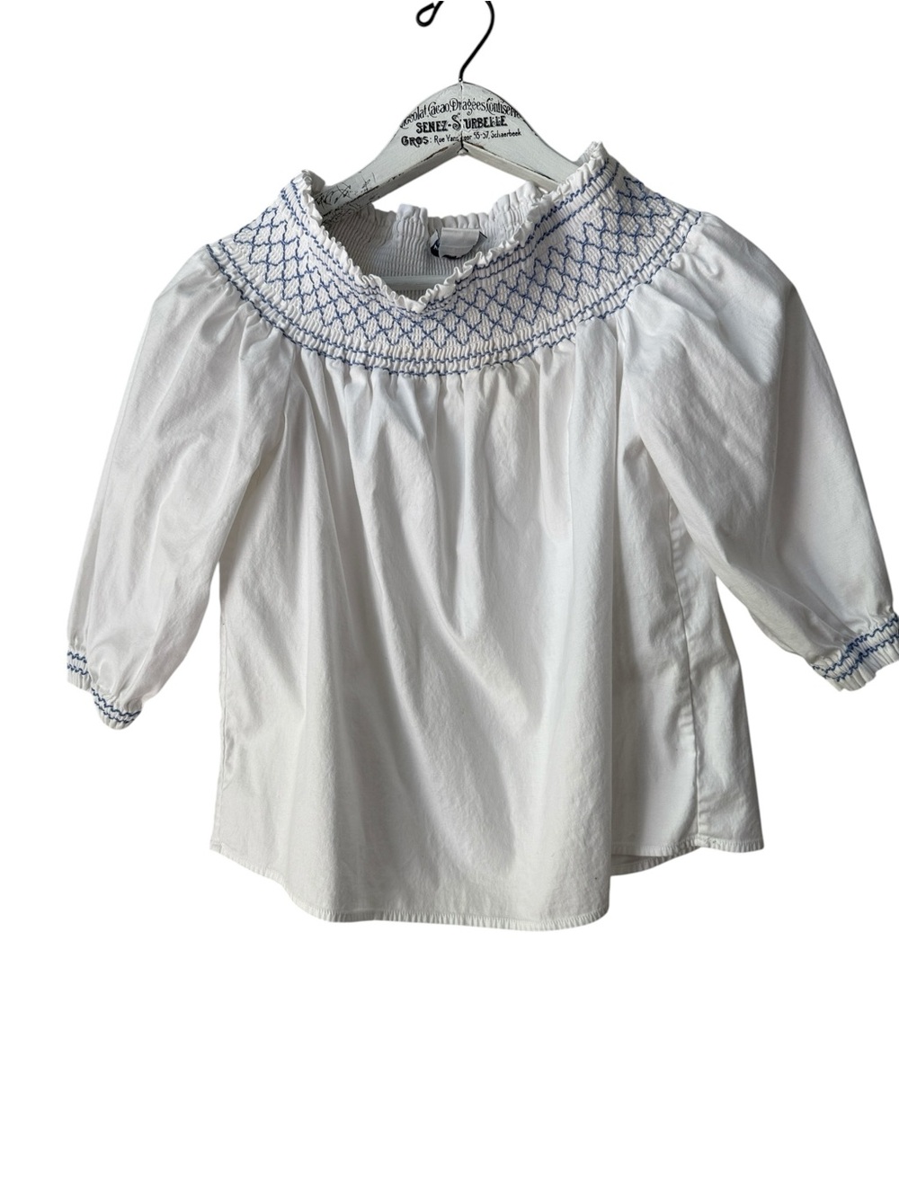 Vineyard Vines Smocked Off Shoulder Peasant Top Size XS